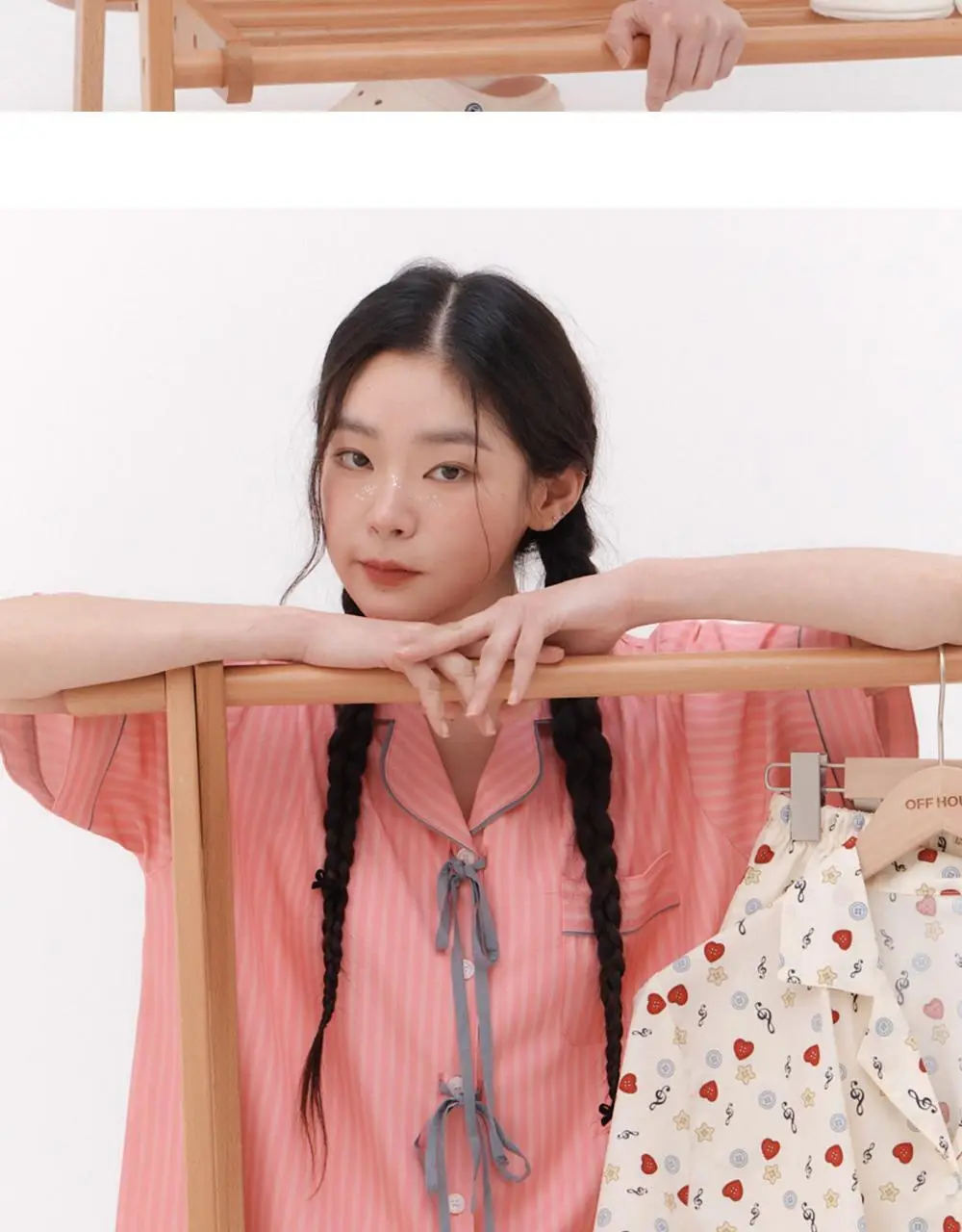 [곽민경 PICK] 오프아워 베이비드림 반팔 잠옷 세트 (M / L/ XL) 상세페이지 8
